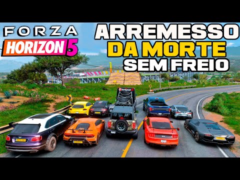 ARREMESSO DA MORTE SEM FREIO NO CAMPO DE FUTEBOL - FORZA HORIZON 5 GAMEPLAY
