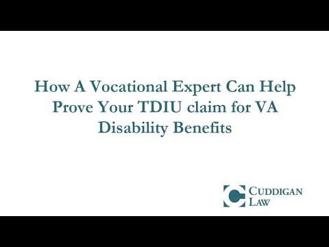 How A Vocational Expert Can Help Prove Your VA TDIU Claim