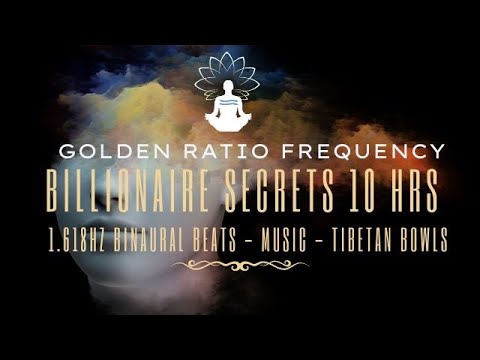 Billionaire Secrets 10 Hours💰Golden Ratio Frequency💰Subliminal Affirmations💰How to Attract Wealth