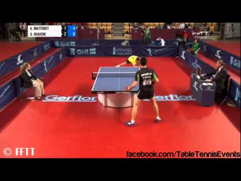 Adrien Mattenet Vs Stéphane Ouaiche: 1/4 Final [France Championships 2014]