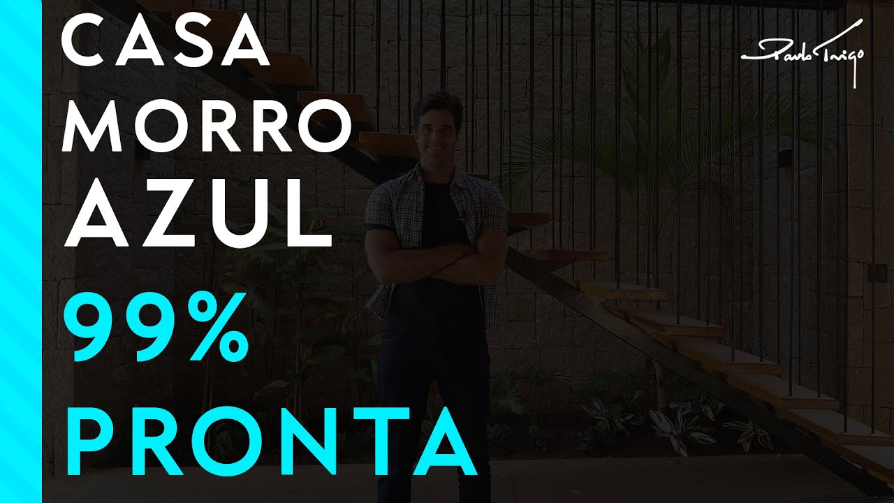 De Olho Na Obra | A Casa Morro Azul está 99% Pronta!