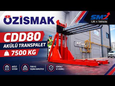 CDD80 Havalimanı Kargo Palet Taşıyıcı (7.5 Ton)