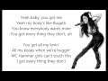 Nicole Scherzinger - Your Love Lyrics 