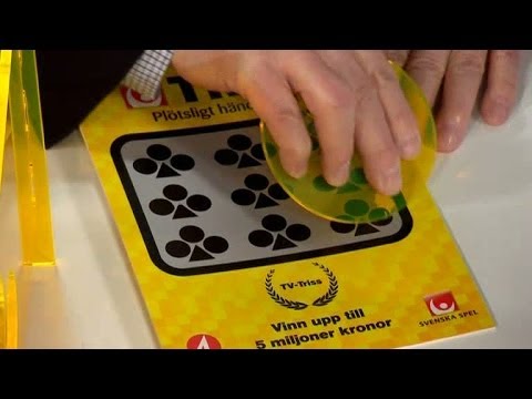 Johnny skrapar Triss - Nyhetsmorgon (TV4)