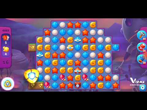 Fishdom. 4663 super hard level no boosters and diamonds
