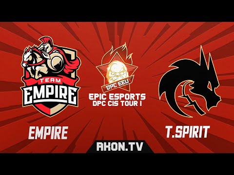 🔴DOTA 2[RU] Team Empire vs Team Spirit [Bo3] EPIC Esports DPC CIS Tour 1, Upper Division, Table