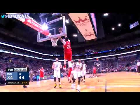 Anthony Davis Full Highlights 2018.4.4 Pelicans vs Grizzlies 28 12 2! | FreeDawkins