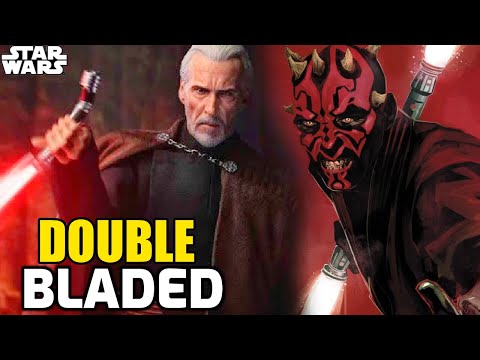 Why Dooku Didn't Respect Darth Maul & Double Bladed Lightsabers
