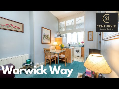 Bright 2 Bedroom Apartment at Warwick Way Pimlico London (property tour)