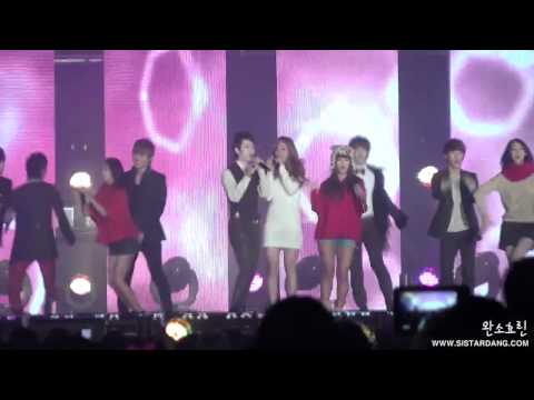 111207 BoyFriend K.Will Sistar K-POP World Festival 2011 - 粉色羅曼史