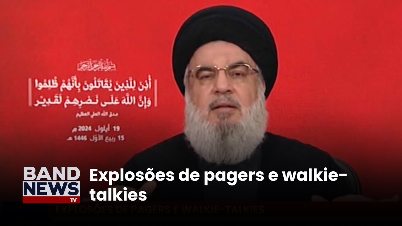 Hezbollah: Ataques no Líbano são declaração de guerra | BandNews TV