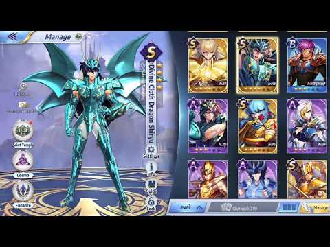 DIVINE SHIRYU SAINT SEIYA AWAKENING || DRAGON SHIRYU THEME
