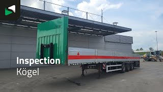 العربات نصف المقطورة شاحنة مسطحة K&ouml;gel S24-1 3 axles | صورة 4 - Autoline