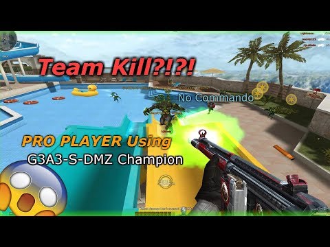 CrossFire NA: Pro Player with Team Kill (G3A3-S-DMZ Champion)