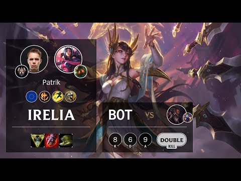 Irelia Bot vs Lucian - EUW Challenger Patch 10.5