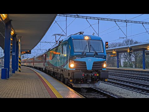 |Vlaky| Nové Vectrony 134 a 135 na Ex 607 Tatran (15. a 16.11.2025).