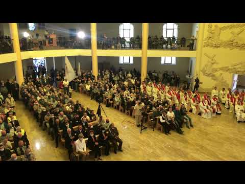 8 Pielgrzymka Mężczyzn - Sanktuarium Świętych Męczenników Międzyrzeckich Homilia abp Andrzeja Dzięgi