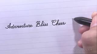 Handwriting Practice | Cursive Writing Practice | Cursive Words (A to Z)