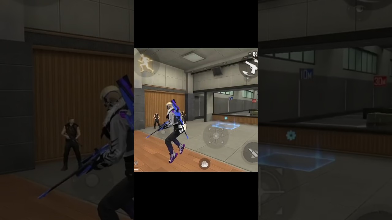 AWM AIM LOCK 🔒🔒 #shortfeed #shorts #short #freefire #garenafreefire #tranding