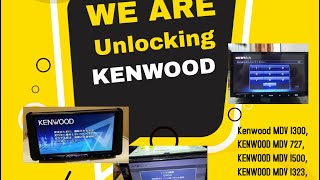 How to unlock Kenwood car radio Japanese market