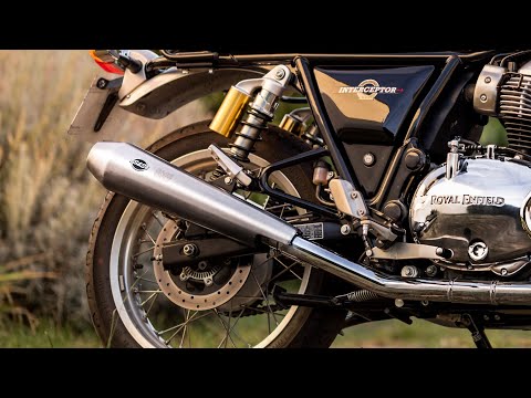 Royal Enfield INT 650, S&S exhaust, Revs, Flyby, POV ride, Accelerations