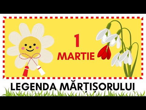 Legenda Martisorului - 1 MARTIE - Povestire despre Martisor 4K