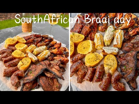 Cooking Vlog: Master the Art of South African Braai:A Flavourful Feast Awaits!South African food