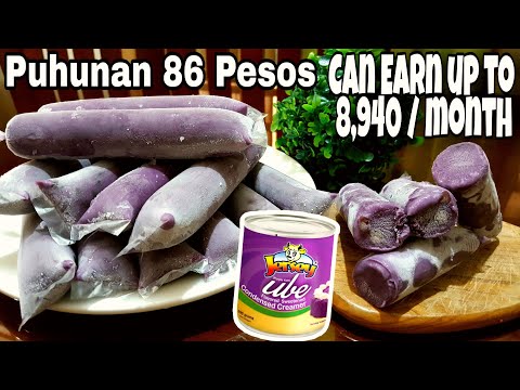 , title : 'HOW TO MAKE SUPER CREAMY UBE ICE CANDY USING UBE CONDENSED MILK|ICE CANDY RECIPE PANGNEGOSYO