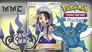 PERFECT POKEMON COMBO THIS DECK IS META #pokemonpocket #pokemon #gaming #fyp #yt #heracross #strong