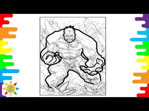 Mega Strong Hulk Coloring | Hulk Coloring | JPB - High (feat. Aleesia) [NCS10 Release]