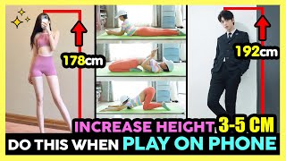 SUPER EASY INCREASE HEIGHT 3-5 CM | DO THIS WHEN YOU PLAY ON PHONE EVERY DAY (All Ages & Genders)