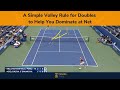 A Simple Volley Rule for Doubles to Help You Dominate at Net