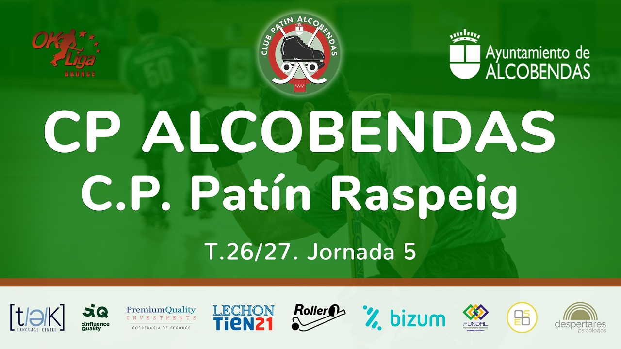 CLUB PATÍN ALCOBENDAS vs CLUB PROMOCIÓN PATÍN RASPEIG