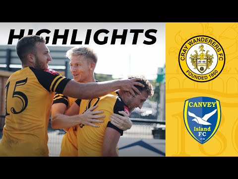 Cray Wanderers VS Canvey Island  |  1 - 0  |  HIGHLIGHTS | Crook Scores Last Minute Winner!