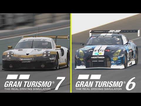 Gran Turismo 7 vs Gran Turismo 6 Early Graphics Comparison
