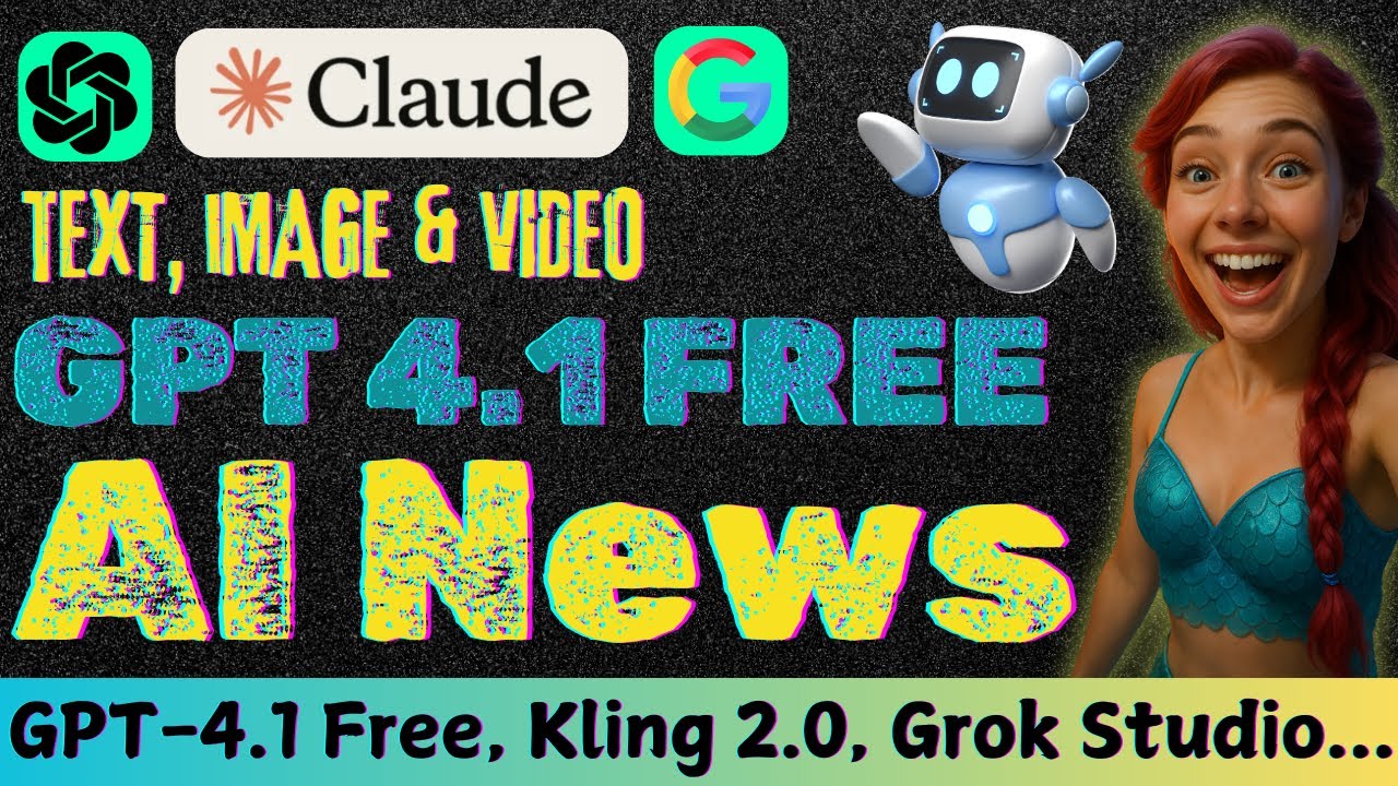 Top AI News This Week: GPT-4.1 Free, Kling 2.0, Grok Studio & More!