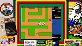 Rally X! (Arcade - Namco)