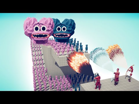 100x POPPY PLAYTIME + GIANTS vs 3x EVERY GOD - TABS | Totally Accurate Battle Simulator