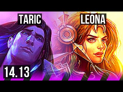 TARIC & Kai'Sa vs LEONA & Miss Fortune (SUP) | Rank 1 Taric, 2/4/27 | VN Challenger | 14.13