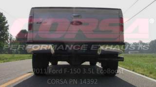 14392BLK Cat-Back Exhaust System 2011-2014 Ford F-150 - video thumbnail 3