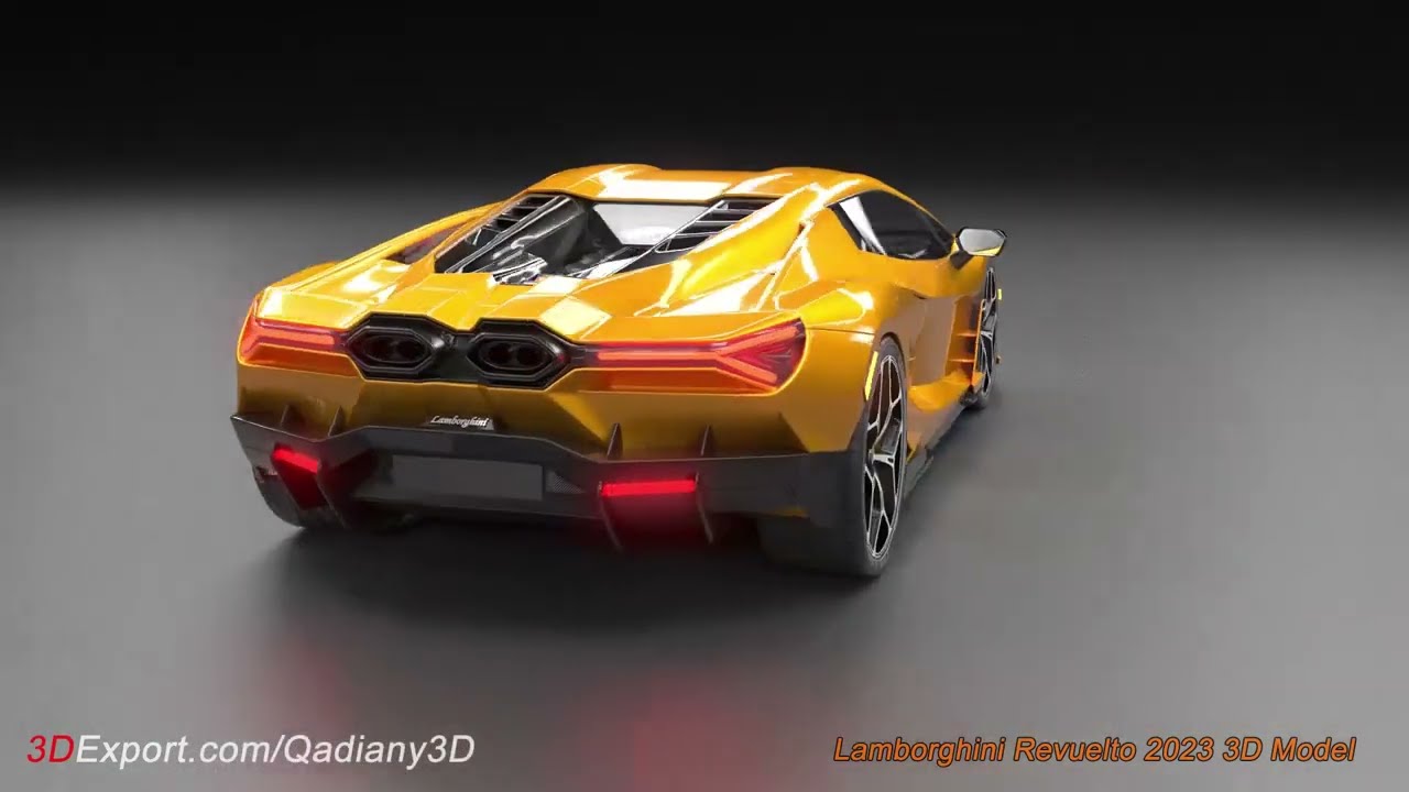 Lamborghin Revuelto 2023 3D Model