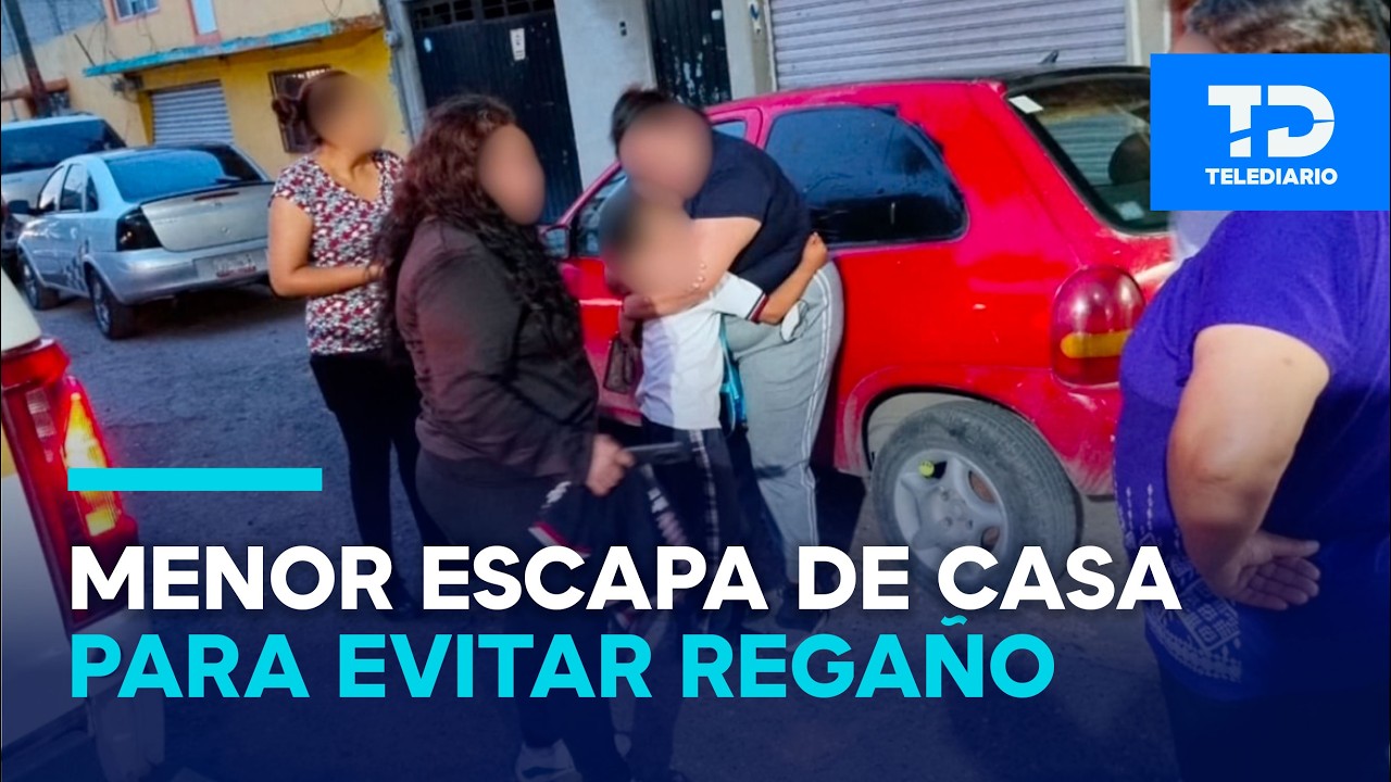 Niño de 10 años escapa de su primaria en Ecatepec para evitar regaño; policías lo rescatan