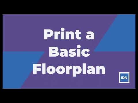 Print a Basic Floorplan