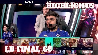 BDS vs FNC - Game 5 Highlights | Lower Final LEC Spring 2024 Playoffs | Fnatic vs Team BDS G5