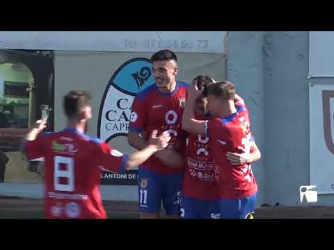RESUM FUTBOL TERCERA G-11A | SD Portmany 2 - 2 CD Manacor | 20/02/2021