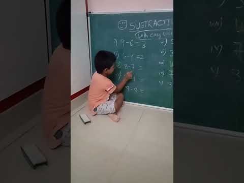 Learn Easy Subtraction Trick With Mokshit 👍🏼🤗🤗👌🏼
