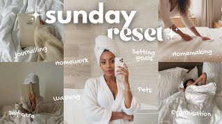 SUNDAY RESET 🎧🧺 VLOG / Deep Cleaning, Meal Prep, Organising & Decluttering