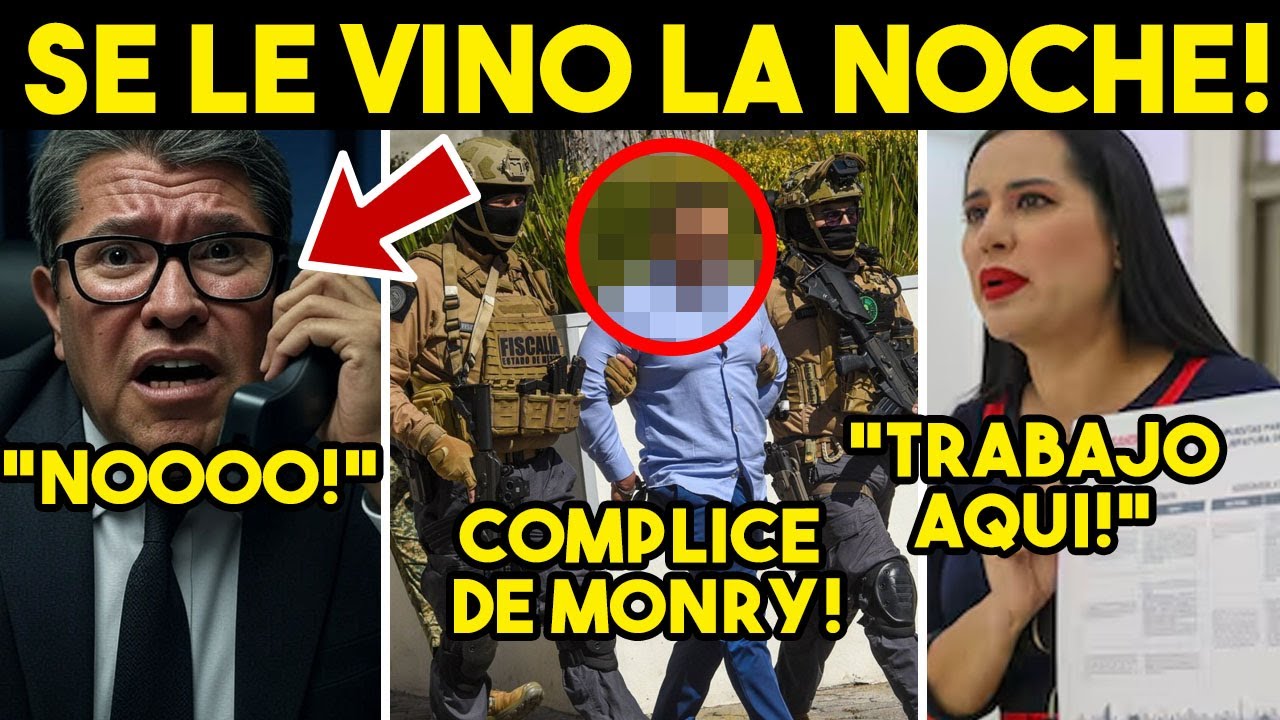 CRECE LA PESADILLA! ATORAN A MONREAL, CAE CAPO CON FOTOS. SANDRA EN PANICO, SUELTA LA SOPA. HOY