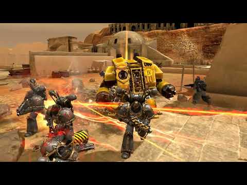 DREADNOUGHT destroying heretics! - Warhammer 40K: Dawn of War 2: Retribution | Elite Mod 2022