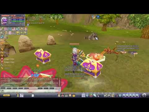Dragon Crusade Flyff E19 - The Dragon Cloak Quest on my Slayer